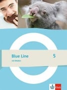 Cover-Bild zum Titel 'Blue Line 5. Schulbuch mit Medien (fester Einband) Klasse 9' von ''