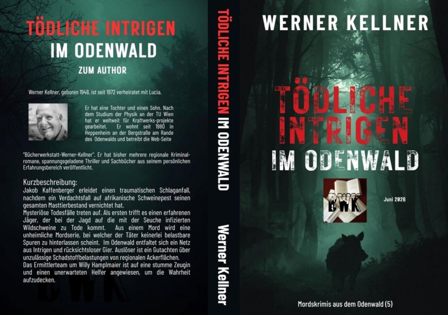 Tödliche Intrigen im Odenwald - Werner Kellner