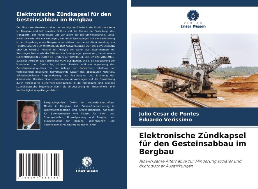Elektronische Zündkapsel für den Gesteinsabbau im Bergbau - Julio César de Pontes, Eduardo Veríssimo