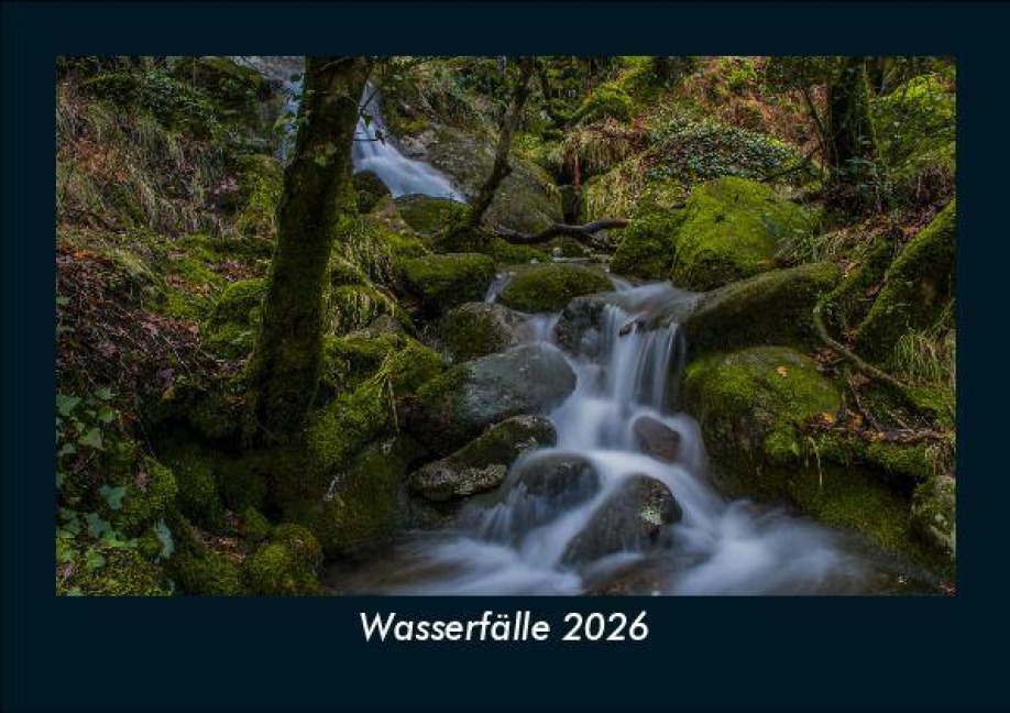 Wasserfälle 2026 Fotokalender DIN A5 - Tobias Becker