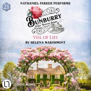 Cover-Bild zum Titel 'Veil of Lies - Bunburry - A Cosy Mystery Series, Episode 21' von 'Helena Marchmont'