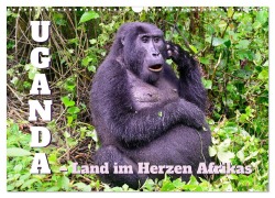Cover-Bild zum Titel 'Uganda - Land im Herzen Afrikas (Wandkalender 2026 DIN A3 quer), CALVENDO Monatskalender' von ''