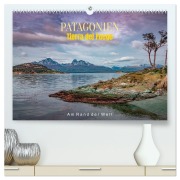 Cover-Bild zum Titel 'Patagonien, Tierra del Fuego: Am Rand der Welt (hochwertiger Premium Wandkalender 2026 DIN A2 quer), Kunstdruck in Hochglanz' von 'Oleg Senkov'