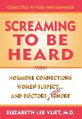 Cover-Bild zum Titel 'Screaming to be Heard' von 'Elizabeth Lee Vliet'