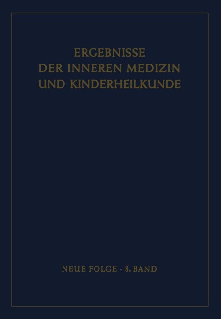 Ergebnisse der Inneren Medizin und Kinderheilkunde - L. Heilmeyer, R. Schoen, E. Glanzmann, B. De Rudder