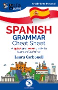 Cover-Bild zum Titel 'GuíaBurros: Spanish Grammar Cheat Sheet' von 'Laura Carbonell'