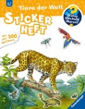 Cover-Bild zum Titel 'Wieso? Weshalb? Warum? Stickerheft: Tiere der Welt' von ''
