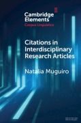 Cover-Bild zum Titel 'Citations in Interdisciplinary Research Articles' von 'Natalia Muguiro'
