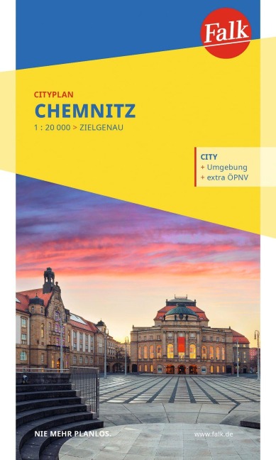 Falk Cityplan Chemnitz 1:20.000 - 
