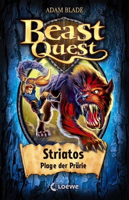 Beast Quest (Band 44) - Striatos, Plage der Prärie - Adam Blade