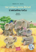 Cover-Bild zum Titel 'Der schlaue kleine Elefant - Deutsch-Italienisch' von 'Katharina E. Volk, Antje Flad'