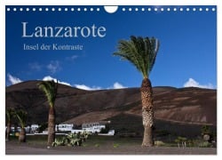 Lanzarote (Wandkalender 2025 DIN A4 quer), CALVENDO Monatskalender - Anja Ergler