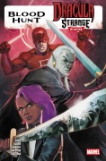Cover-Bild zum Titel 'Blood Hunt: Dracula/Strange Academy' von 'Vincenzo Carratù, Eric Gapstur, Scott Hanna, Danny Lore, Daniel Jose Older'
