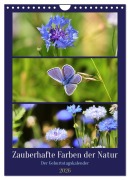 Zauberhafte Farben der Natur (Wandkalender 2026 DIN A4 hoch), CALVENDO Monatskalender - Sabine Löwer