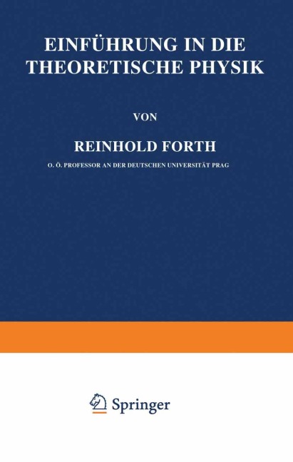 Einführung in die Theoretische Physik - Reinhold Fürth