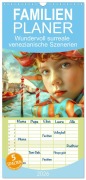 Cover-Bild zum Titel 'Familienplaner 2026 - Wundervoll surreale venezianische Szenerien mit 5 Spalten (Wandkalender, 21 x 45 cm) CALVENDO' von 'Liselotte Brunner-Klaus'