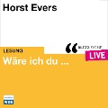 Cover-Bild zum Titel 'Wäre ich du ...' von 'Horst Evers'