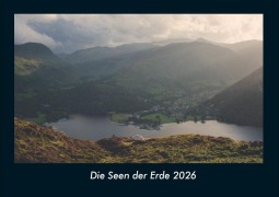 Cover-Bild zum Titel 'Die Seen der Erde 2026 Fotokalender DIN A4' von 'Tobias Becker'