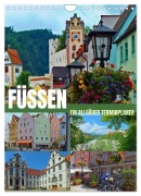 Cover-Bild zum Titel 'Füssen - Ein Allgäuer Terminplaner (Wandkalender 2026 DIN A4 hoch), CALVENDO Monatskalender' von 'Holger Felix'