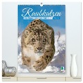 Raubkatzen: Die Jäger auf leisen Pfoten (hochwertiger Premium Wandkalender 2025 DIN A2 hoch), Kunstdruck in Hochglanz - Calvendo Calvendo