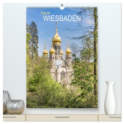 Mein Wiesbaden (hochwertiger Premium Wandkalender 2024 DIN A2 hoch), Kunstdruck in Hochglanz - Dietmar Scherf