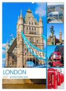 Cover-Bild zum Titel 'London ist eine Reise wert (Wandkalender 2027 DIN A2 hoch), CALVENDO Monatskalender' von 'Christian Müller'