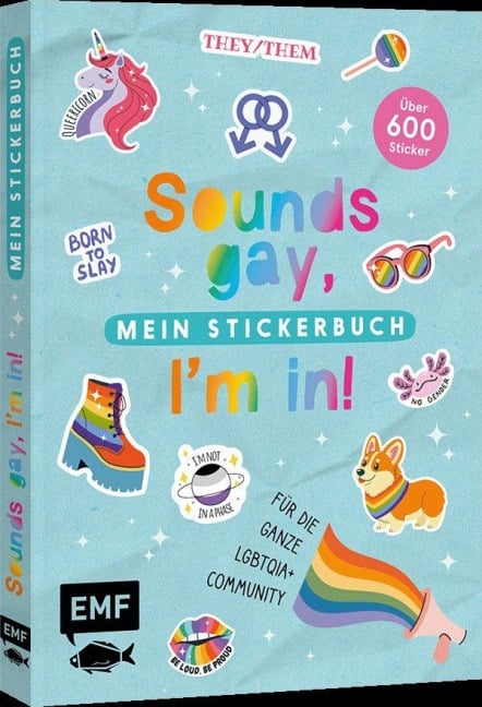 Sounds gay, I'm in! - Mein Stickerbuch: Für die ganze LGBTQIA+ Community - 
