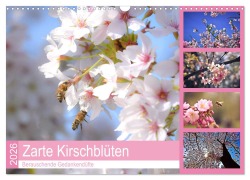 Cover-Bild zum Titel 'Zarte Kirschblüten - Berauschende Gedankendüfte (Wandkalender 2026 DIN A3 quer), CALVENDO Monatskalender' von 'Bettina Hackstein'