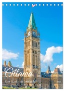 Cover-Bild zum Titel 'Ottawa - Eine Stadt mit Geschichte (Tischkalender 2026 DIN A5 hoch), CALVENDO Monatskalender' von 'Sell Pixs:Sell'