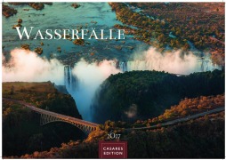 Cover-Bild zum Titel 'Wasserfälle Kalender 2027 - Wandkalender | Fotokalender Naturkalender 35x50cm Großformat - Inspirierende Wasserfall-Fotografien für das ganze Jahr.' von ''