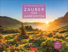 Cover-Bild zum Titel 'Zauber der Jahreszeiten Großer Wochenkalender 2027 - Jede Woche ein neues Bild' von ''
