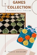 Cover-Bild zum Titel 'Checkers and Tick-Tack-Tie - Written Crochet Patterns' von 'Teenie Crochets'