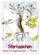 Sternzeichen ¿ Geburtstagskalender / Planer (Wandkalender 2026 DIN A3 hoch), CALVENDO Monatskalender - Elisabeth Stanzer