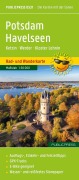 Cover-Bild zum Titel 'Publicpress Rad- und Wanderkarte Potsdam, Havelseen, Ketzin, Warder, Kloster Lehnin 1:50.000' von ''