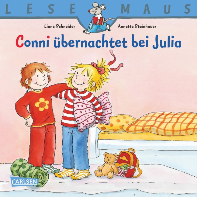 LESEMAUS: Conni übernachtet bei Julia - Liane Schneider