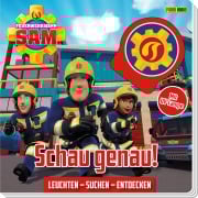 Cover-Bild zum Titel 'Feuerwehrmann Sam: Schau genau! - Leuchten - Suchen - Entdecken' von ''