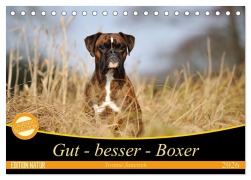 Gut - besser - Boxer (Tischkalender 2026 DIN A5 quer), CALVENDO Monatskalender - Yvonne Janetzek