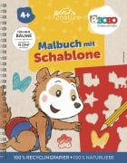 Bobo Siebenschläfer Malbuch mit Schablone. Zeichnen und Malen für Kinder ab 4 Jahren - Pen2nature