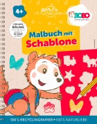 Cover-Bild zum Titel 'Bobo Siebenschläfer Malbuch mit Schablone. Zeichnen und Malen für Kinder ab 4 Jahren' von 'Pen2nature'