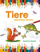 Cover-Bild zum Titel 'Tiere zeichnen lernen' von ''