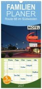 Cover-Bild zum Titel 'Familienplaner 2027 - Route 66 im Südwesten mit 5 Spalten (Wandkalender, 21 x 45 cm) CALVENDO' von 'Rainer Grosskopf'