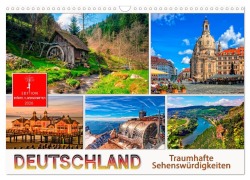 Cover-Bild zum Titel 'Deutschland - traumhafte Sehenswürdigkeiten (Wandkalender 2026 DIN A3 quer), CALVENDO Monatskalender' von 'Peter Roder'