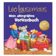 Cover-Bild zum Titel 'Leo Lausemaus - Mein allergrößtes Vorlesebuch' von 'Sophia Witt, Monika Larsen, Frieda Böhm'