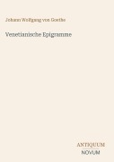 Cover-Bild zum Titel 'Venetianische Epigramme' von 'Johann Wolfgang von Goethe'