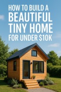 Cover-Bild zum Titel 'How to Build a Tiny Home for Less Than $10K' von 'Business Success Shop'