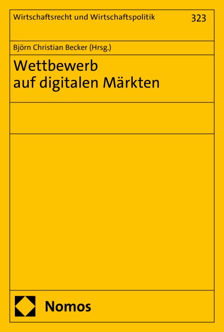 Wettbewerb auf digitalen Märkten - 