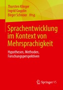 Cover-Bild zum Titel 'Sprachentwicklung im Kontext von Mehrsprachigkeit' von ''