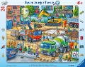Cover-Bild zum Titel 'Ravensburger Kinderpuzzle - 05142 Auf der Baustelle ist was los! - Rahmenpuzzle für Kinder ab 4 Jahren, mit 24 Teilen' von ''