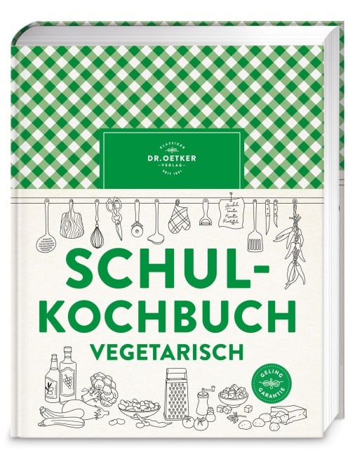Schulkochbuch vegetarisch - Oetker Verlag