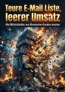 Cover-Bild zum Titel 'Teure E-Mail Liste, leerer Umsatz' von 'Michael Freund'